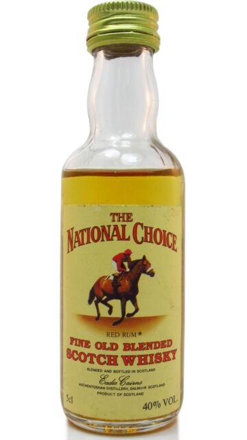 The National Choice - Blended Scotch Whisky Miniature