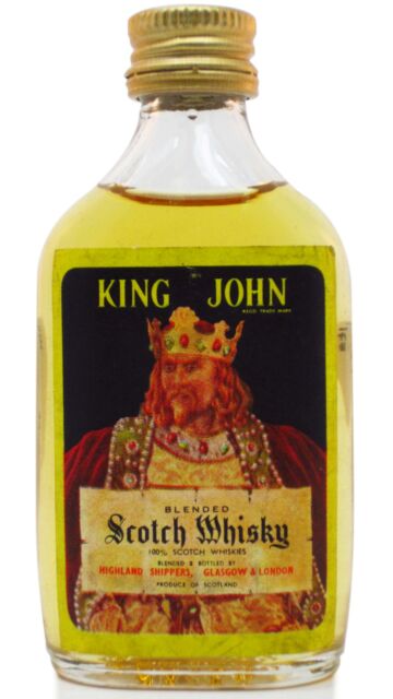 King John - Blended Scotch Whisky Miniature
