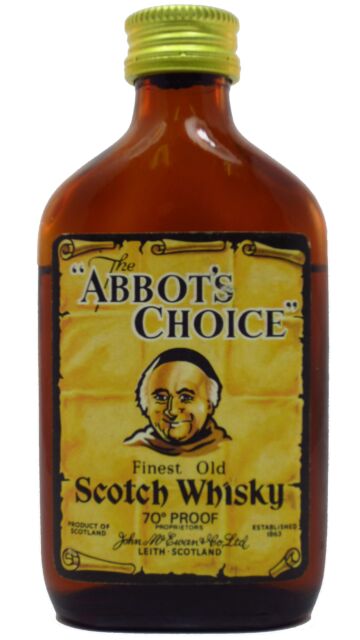The Abbot's Choice - Blended Scotch Whisky Miniature