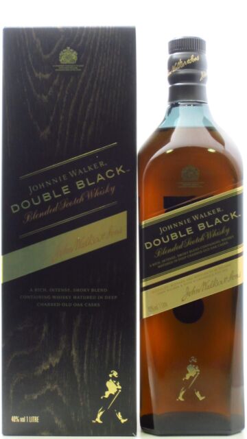 Johnnie Walker - Double Black Blended Scotch Whisky (1 Litre)