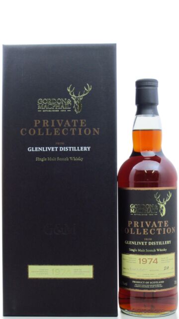 Glenlivet - Gordon & MacPhail Private Collection Single Malt Scotch 1974 36 year old Whisky