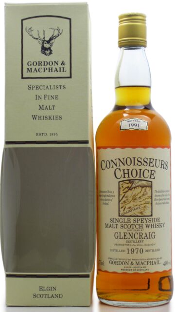 Glencraig (silent) - Connoisseurs Choice Single Malt Scotch 1970 21 year old Whisky