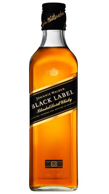 Johnnie Walker - Black Label Blended Scotch 12 year old Whisky (35cl)