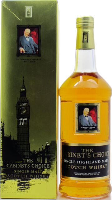 The Cabinet's Choice - Sir Winston Churchill Single Highland Malt Scotch Whisky