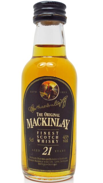 Mackinlay's - Finest Scotch 21 year old Whisky Miniature