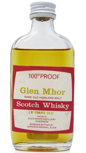 Glen Mhor (silent) - Highland Single Malt 8 year old Whisky Miniature