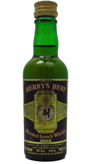 Berry's Best - Blended Scotch Whisky Miniature