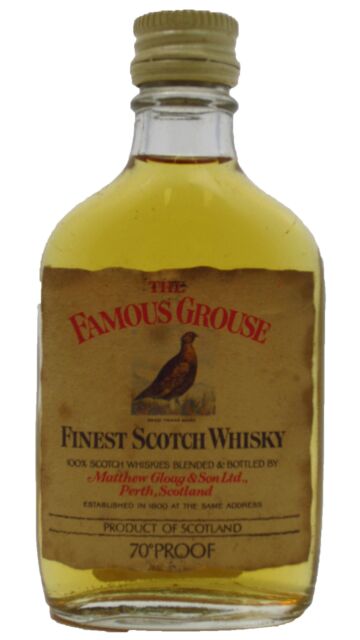 Famous Grouse - Finest Scotch Whisky Miniature