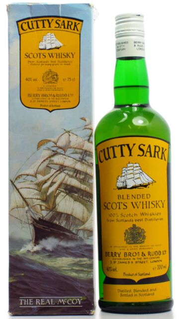 Cutty Sark - Blended Scots Whisky