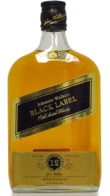 Johnnie Walker - Black Label Blended Scotch 12 year old Whisky