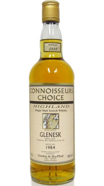 Glenesk (silent) - Connoisseurs Choice Single Malt Scotch 1984 14 year old Whisky