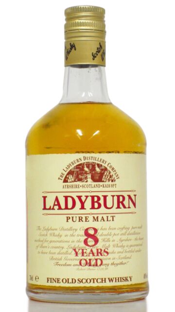Ladyburn (silent) - Pure Malt 8 year old Whisky (Old Bottling)