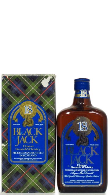 Black Jack - Finest Blended Scotch 18 year old Whisky