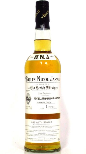 Bailie Nicol Jarvie - Blended Scotch 8 year old Whisky