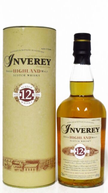Inverey - Highland Single Malt Scotch 12 year old Whisky