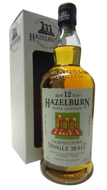 Hazelburn - Campbeltown Single Malt Scotch 12 year old Whisky (Old Bottling)
