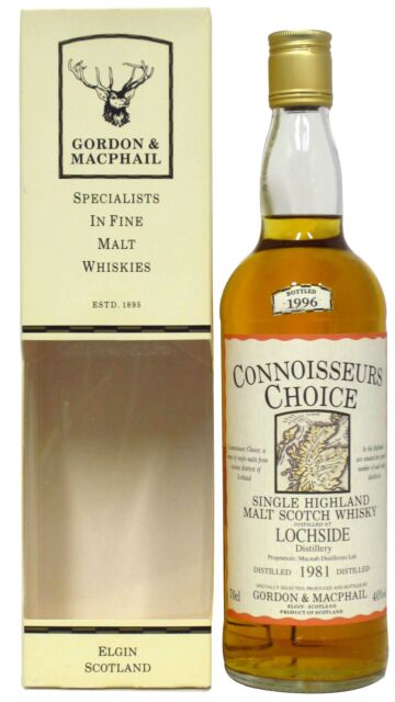 Lochside (silent) - Connoisseurs Choice Single Malt Scotch 1981 15 year old Whisky