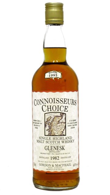 Glenesk (silent) - Connoisseurs Choice Single Malt Scotch 1982 13 year old Whisky