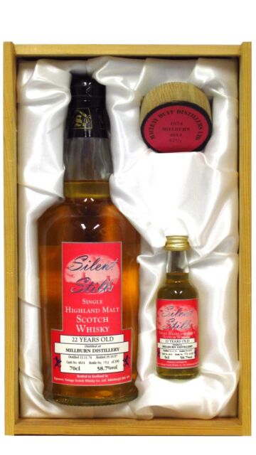 Millburn (silent) - Signatory Vintage Silent Stills Single Malt Scotch 1974 22 year old Whisky