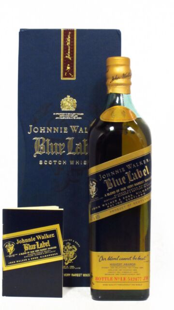Johnnie Walker - Blue Label Blended Scotch Whisky (Old Bottling)