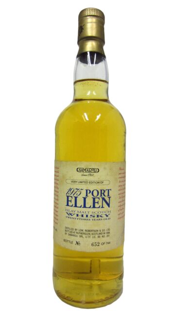 Port Ellen (silent) - Samaroli Islay Single Malt Scotch 1975 23 year old Whisky
