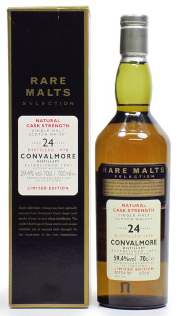 Convalmore (silent) - Rare Malts Selection Single Malt Scotch 1978 24 year old Whisky