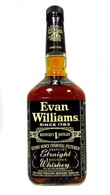 Evan Williams - Kentucky Straight Bourbon 7 year old Whiskey