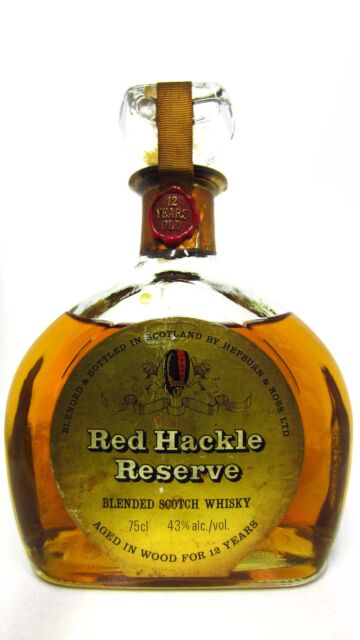 Red Hackle - Reserve Blended Scotch 12 year old Whisky