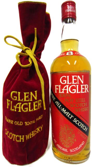 Glen Flagler (silent) - Rare All Malt Scotch 8 year old Whisky