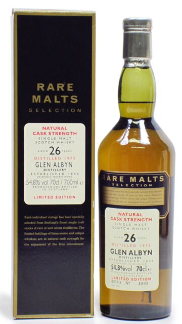Glen Albyn (silent) - Rare Malts Selection Single Malt Scotch 1975 26 year old Whisky