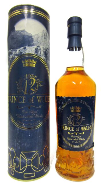 Prince Of Wales - Welsh Malt 12 year old Whisky