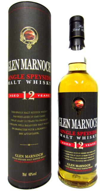 Glen Marnoch - Single Malt Scotch 12 year old Whisky