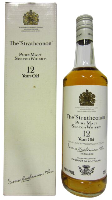 Strathconon - Pure Malt Blended Scotch 12 year old Whisky