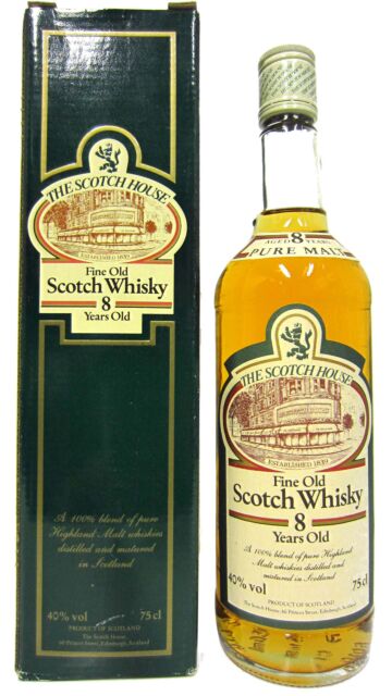 The Scotch House - Fine Old Blended Scotch 8 year old Whisky