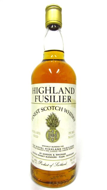 Highland Fusilier - Finest Scotch 8 year old Whisky