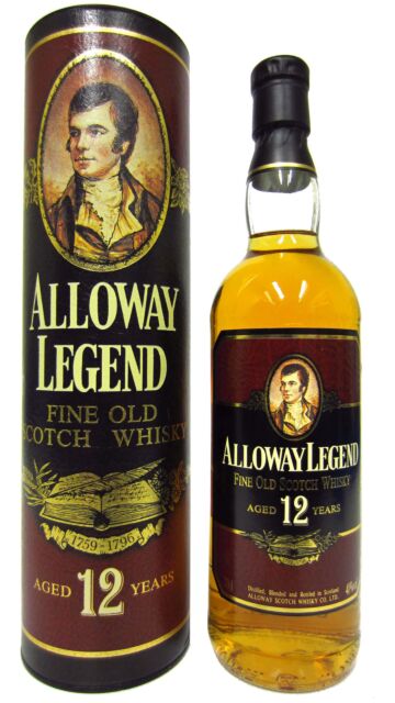 Alloway Legend - Blended Scotch 12 year old Whisky