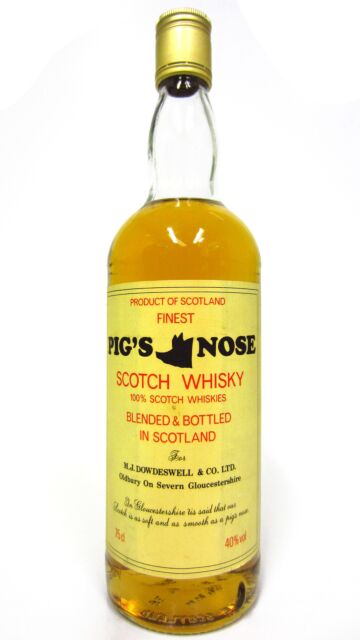 Pig's Nose - Blended Scotch Whisky (1980's Bottling)