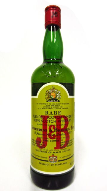 J&B - Rare Whisky (1980's Bottling)