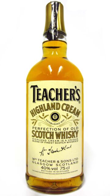 Teacher's - Highland Cream Blended Scotch Whisky (1980's Bottling)