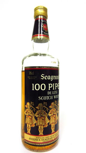Seagram's - 100 Pipers Whisky