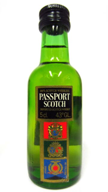 Passport Scotch - Blended Scotch Whisky Miniature
