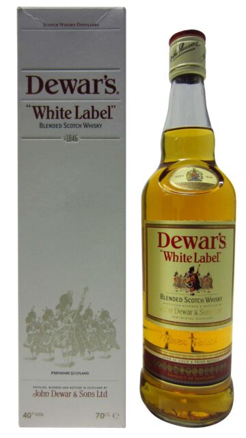 Dewar's - White Label Blended Scotch Whisky (Old Bottling)