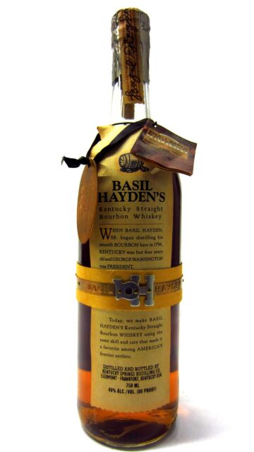 Basil Hayden's - Small Batch Bourbon 8 year old Whiskey