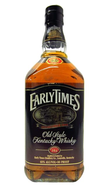 Early Times - Old Style Kentucky 3 year old Whiskey (1 Litre)