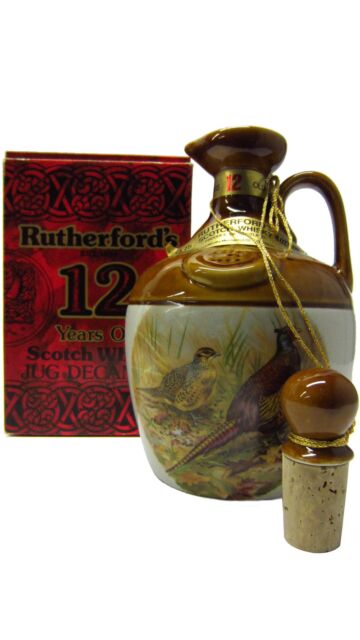 Rutherfords - Wildlife Jug Decanter 12 year old Whisky