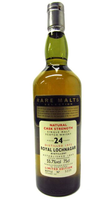 Royal Lochnagar - Rare Malts Selection Single Malt Scotch 1972 24 year old Whisky