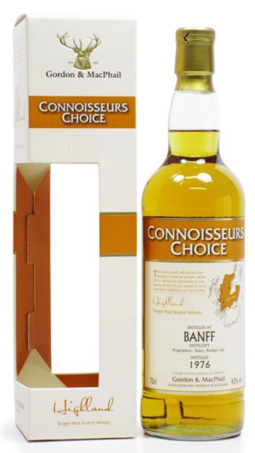 Banff (silent) - Connoisseurs Choice Single Malt Scotch 1976 32 year old Whisky