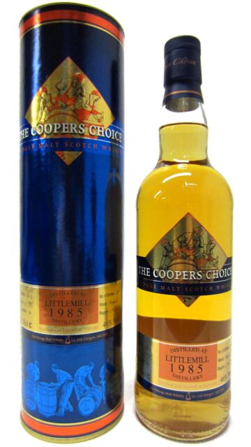 Littlemill (silent) - Cooper's Choice - Single Cask #110 1985 27 year old Whisky