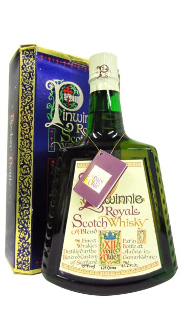 Pinwinnie  - Royale Big Rocking Bottle 12 year old Whisky (1.75 Litre Magnum) (1970's Bottling)