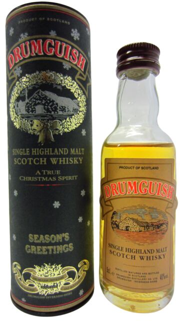 Drumguish - A True Christmas Spirit Whisky Miniature